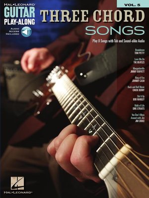 cover image of Three Chord Songs, Guitar Play-Along, Volume 5